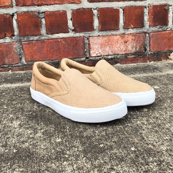 STILL INTERESTED RELISTED UNDER SHOES Perforated Slide On Sneakers - Picture 10 of 14